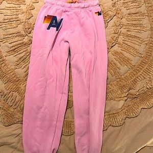 Aviator Nation Neon Pink in size S.